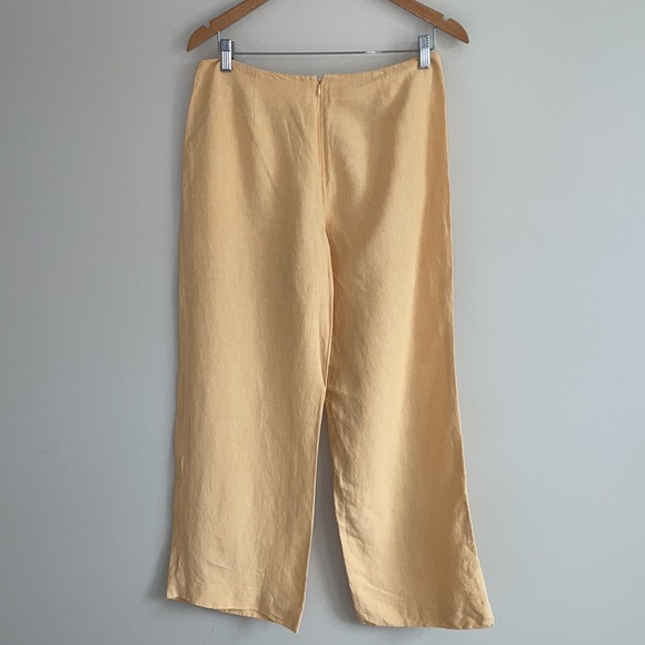 Vintage Tommy Bahama Linen Viscose Wide Leg Coastal Resort Pants - Picture 2 of 14